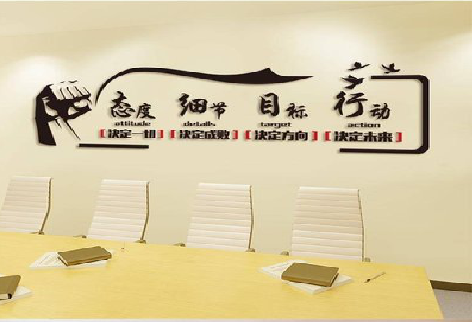 永春企业文化墙主要展示什么？