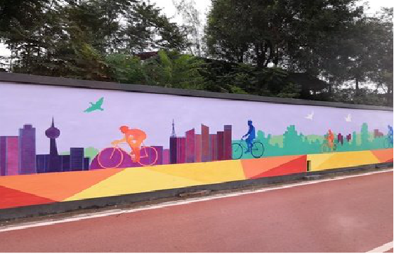 永春墙体彩绘-围墙