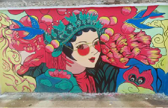 永春墙体彩绘-网红墙