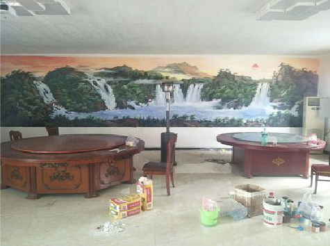 永春墙绘-写实风景