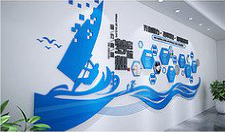 永春海浪主题文化墙如何设计?