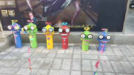 永春商业区彩绘