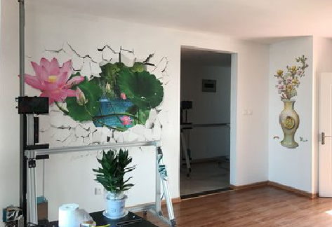 永春墙体彩绘相比墙纸的优势。