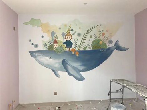 永春手绘墙的特点及优势。